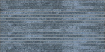 Gigacer Krea Blue Mosaic Stripes 4.8mm 30x60 / Гигачер
 Креа
 Блю Мозаик Стрипес 4.8mm 30x60 